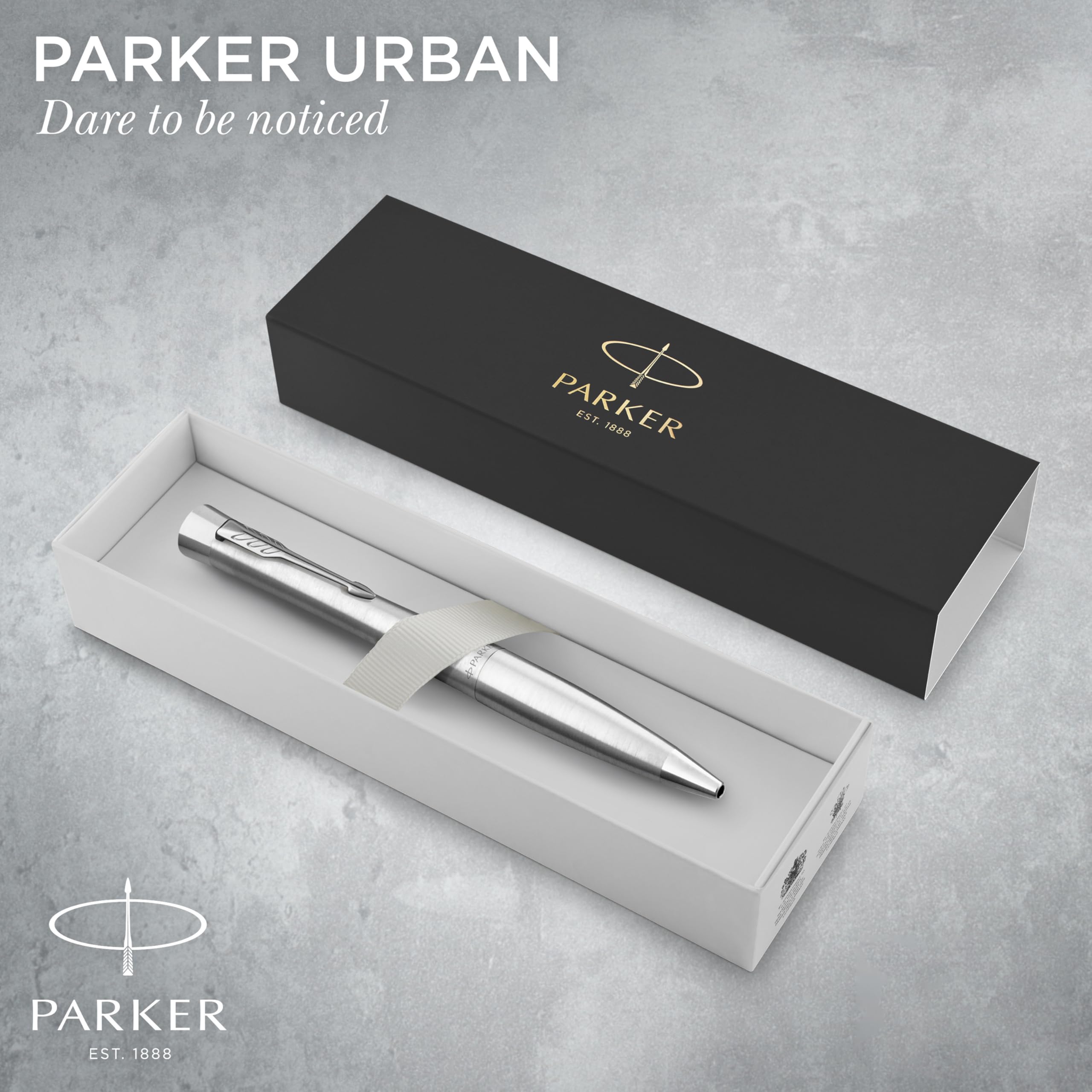 Amazon.com: Parker Urban Twist Ballpoint Pen | Metro Metallic with